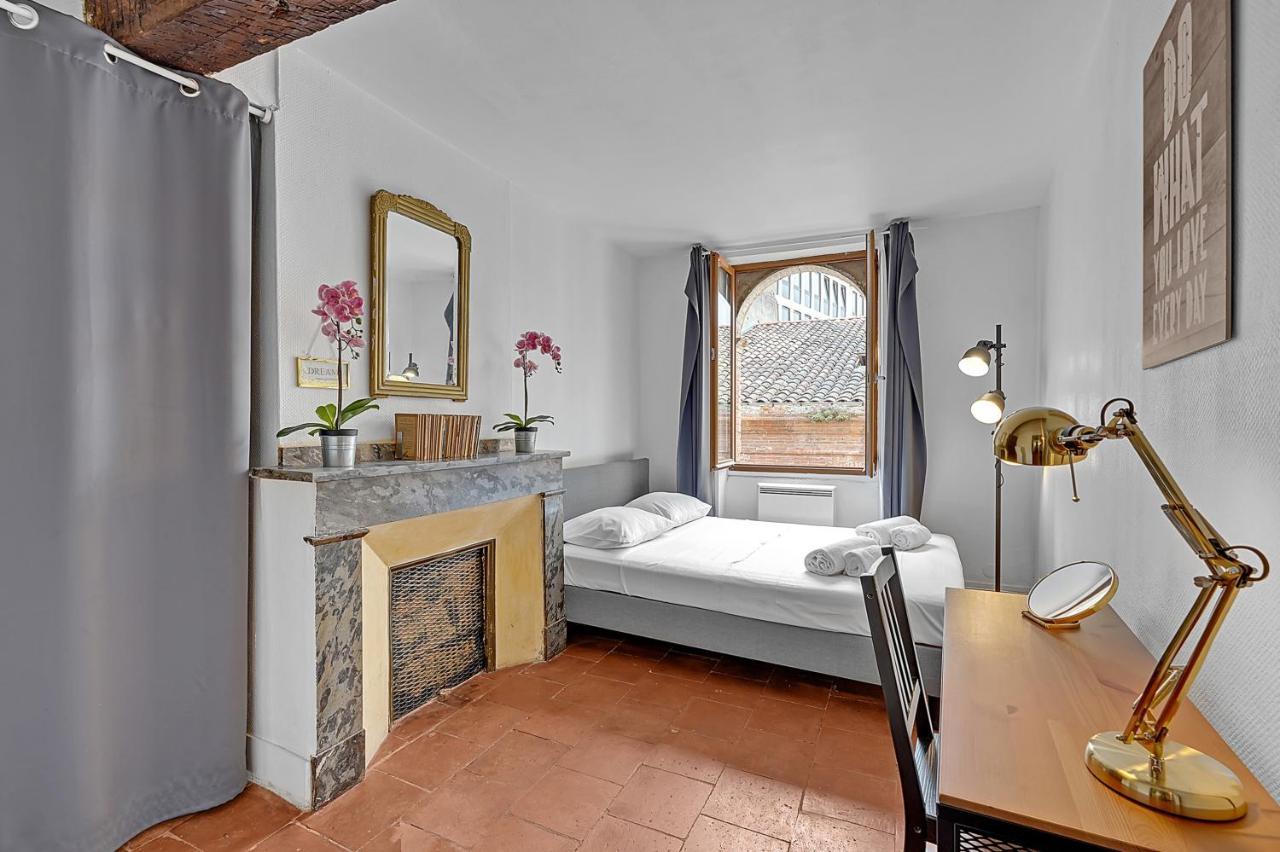 Le Regans - Charmant Appartement En Tomette Toulouse Exteriör bild