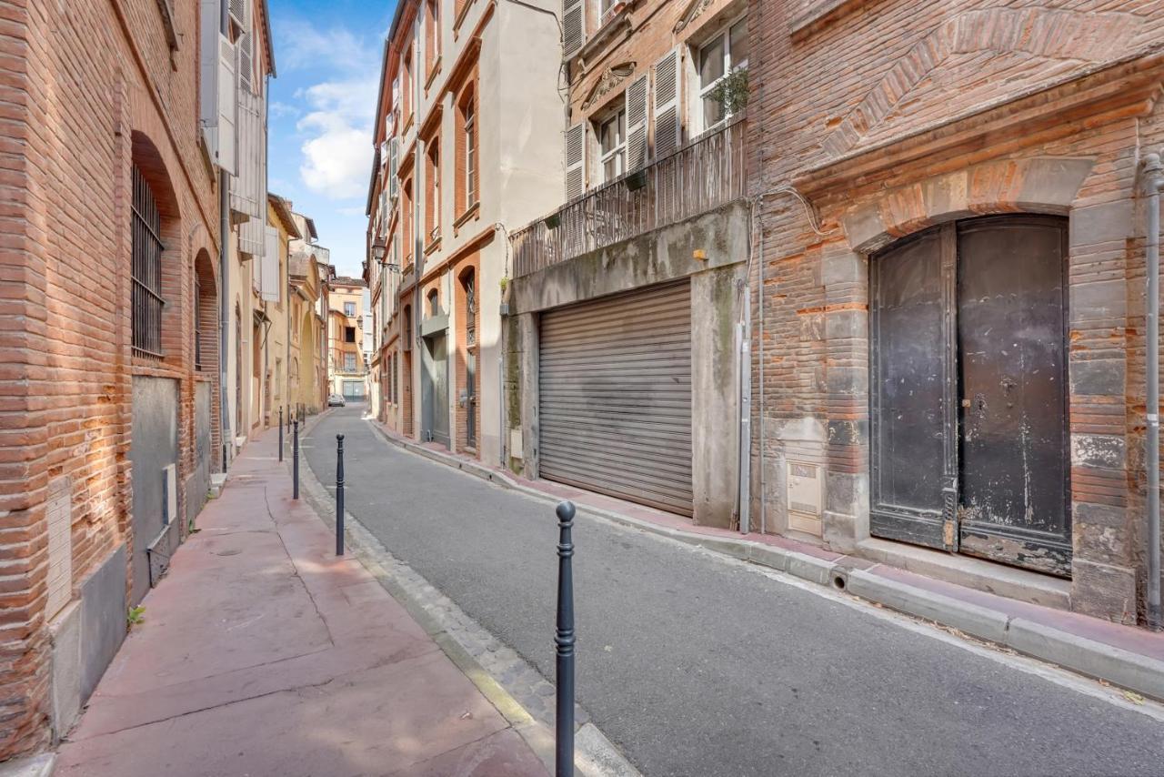 Le Regans - Charmant Appartement En Tomette Toulouse Exteriör bild